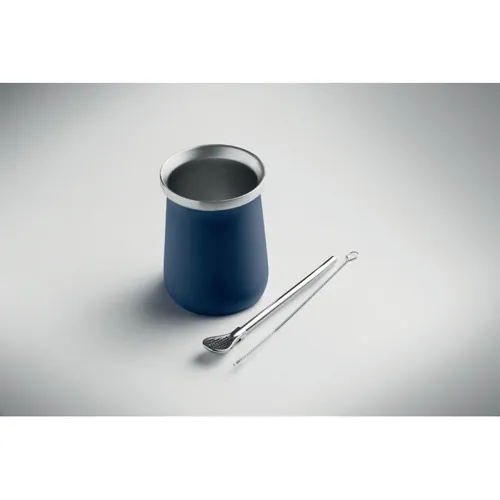 MIYERBA Yerba mate tea pohár sötétkék 