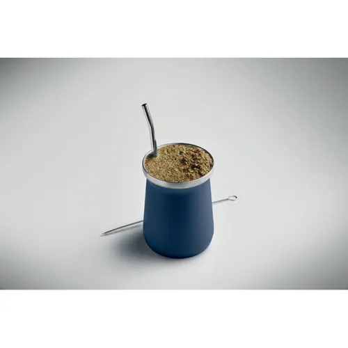 MIYERBA Yerba mate tea pohár sötétkék 