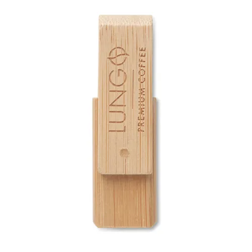 Bambusz USB MO1001, 16GB   -16GB Barna 