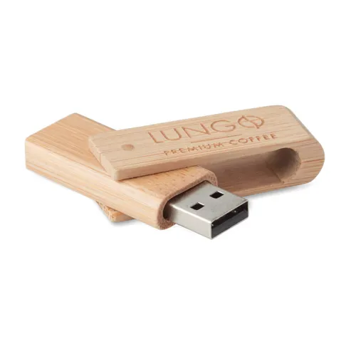 Bambusz USB MO1001, 16GB   -16GB Barna 