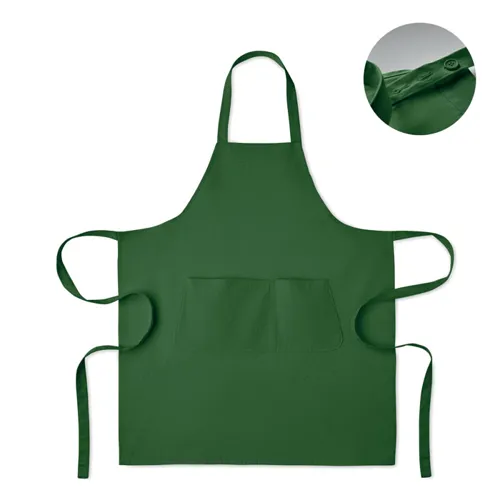 GAMMA Biopamut kötény 240 g/m² sötétzöld 