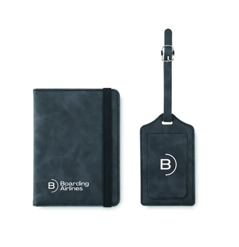 JETTAG Útlevéltok+poggyászcímke szett