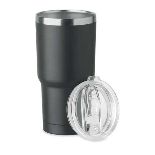 SUM Duplafalú pohár 500 ml Fekete 
