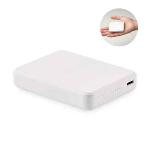 KLEINPOW 5000 mAh powerbank akkumulátor Fehér 