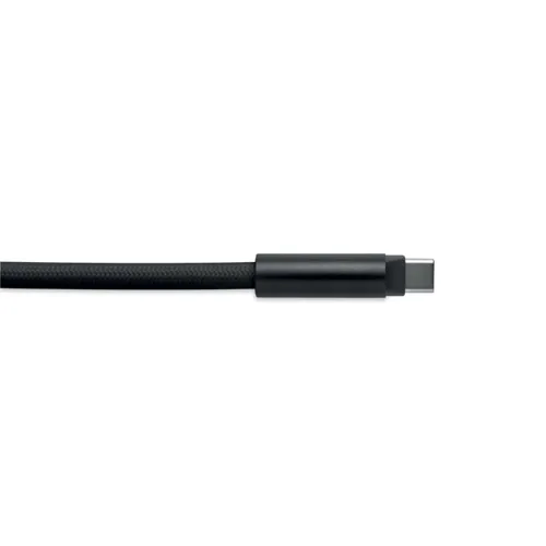 COCHARGE 60W töltő-/adatkábel nyakpánt Fekete 