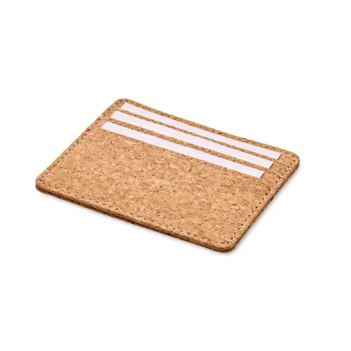 WALLK RFID parafa kártyatartó bézs 