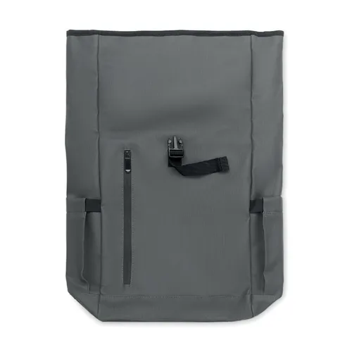BANGKOK ROLL Rolltop laptop hátizsák 600D sötét szürke 