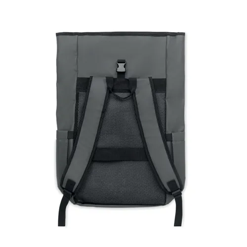 BANGKOK ROLL Rolltop laptop hátizsák 600D sötét szürke 