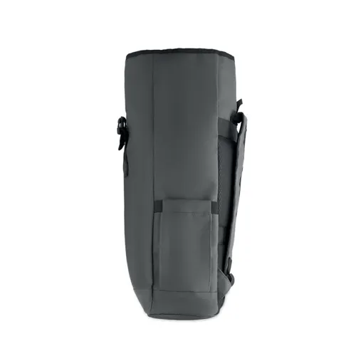 BANGKOK ROLL Rolltop laptop hátizsák 600D sötét szürke 