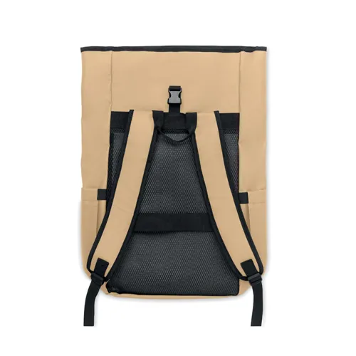 BANGKOK ROLL Rolltop laptop hátizsák 600D Zöld 