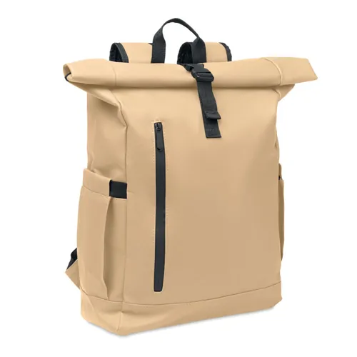 BANGKOK ROLL Rolltop laptop hátizsák 600D Zöld 