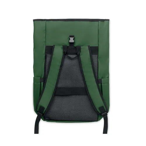 BANGKOK ROLL Rolltop laptop hátizsák 600D sötétzöld 