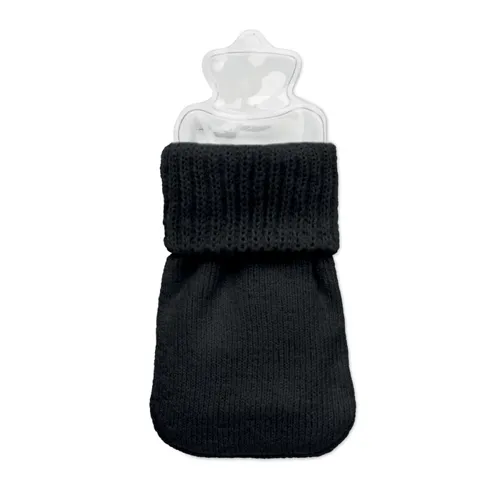 WARMMUFF Kötött poliészter kézmelegítő Fekete 