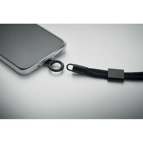 NONETTE WRIST RPET zsinór telefontartó pánt Fekete 