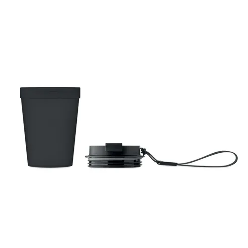 ISFORDEN TUMBLER Szimplafalú pohár 300 ml Fekete 