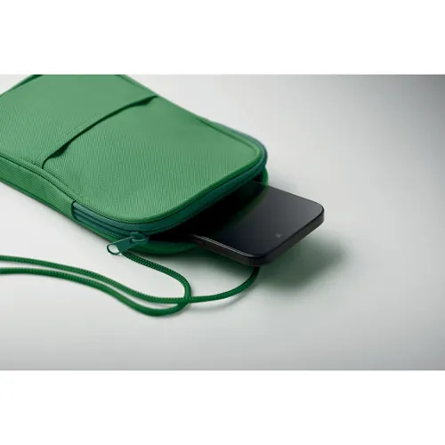 KOROVIN POUCH RPET keresztpántos úti tok Zöld 