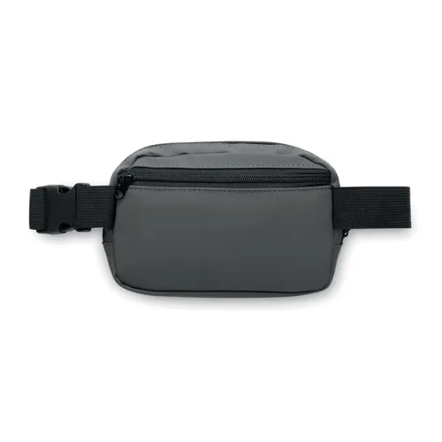 KOROVIN WAIST 210D poliészter övtáska sötét szürke 