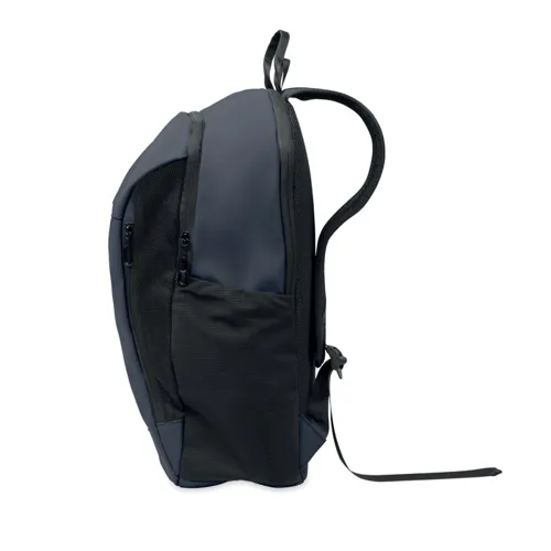 KOROVIN 15 col puha PU laptop hátizsák sötétkék 