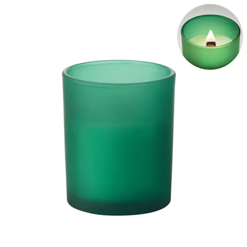KIVAS WOOD Növényi viaszgyertya 80 g Zöld 