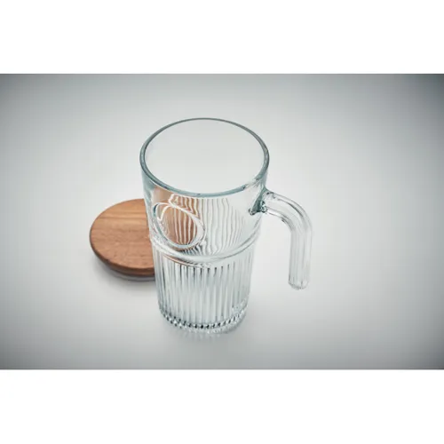 VITRIO JAR Üveg bögre 450 ml Atlatszo 