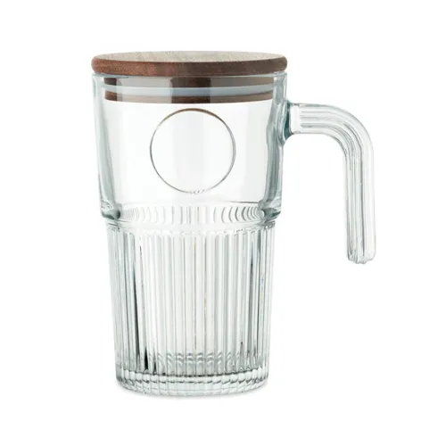 VITRIO JAR Üveg bögre 450 ml Atlatszo 