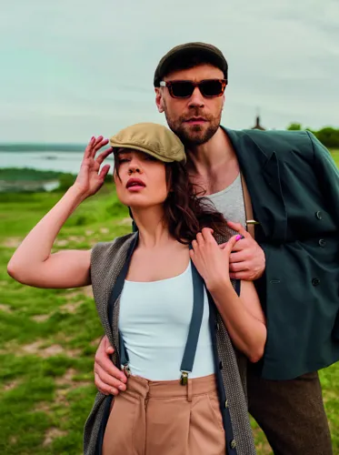 BLIND PEAK Gatsby lapos sapka 335 g/m²