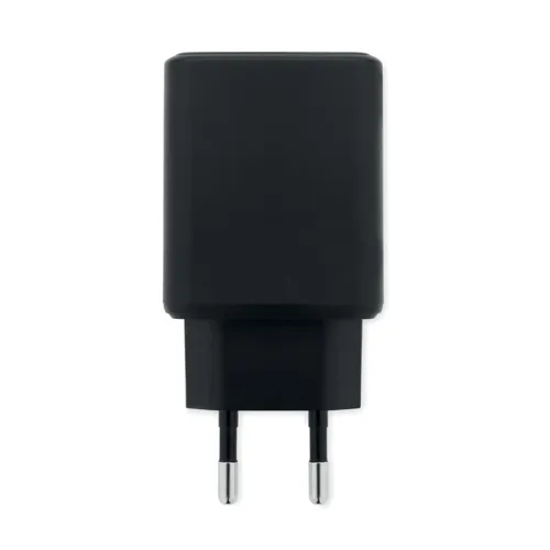 EXTEN EU 2 pólusú fali adapter/töltő Fekete 