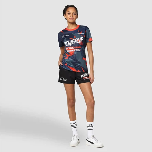 Modern szabású, hálós T-Shirt póló 145 g/m²  