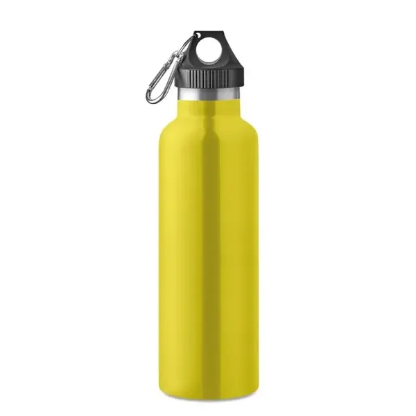 750 ml-es, egyedi Pantone színű, duplafalú rozsdamentes acél palack.  