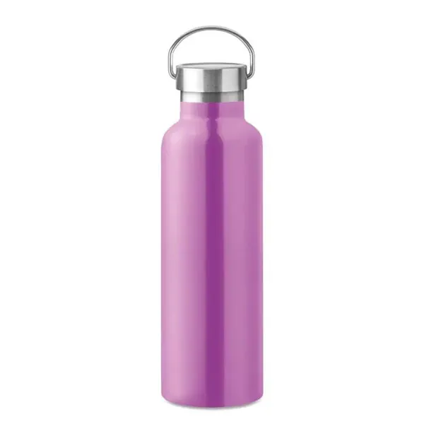 750 ml-es, egyedi Pantone színű, duplafalú rozsdamentes acél palack.  