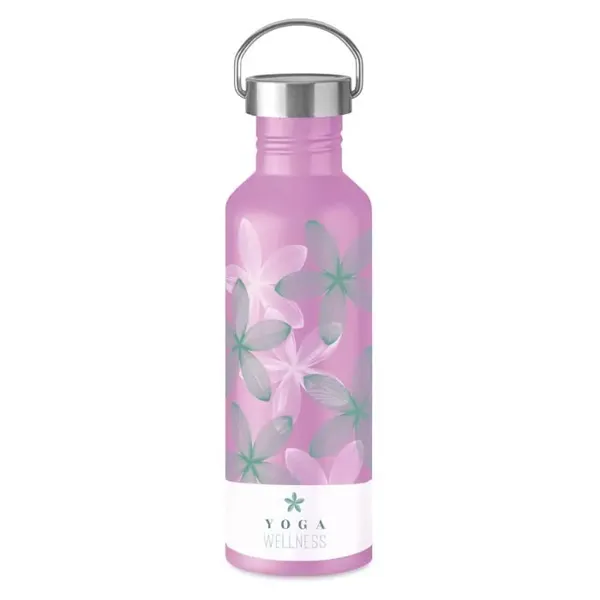 500 ml-es, egyedi Pantone színű, szimplafalú rozsdamentes acél palack.  