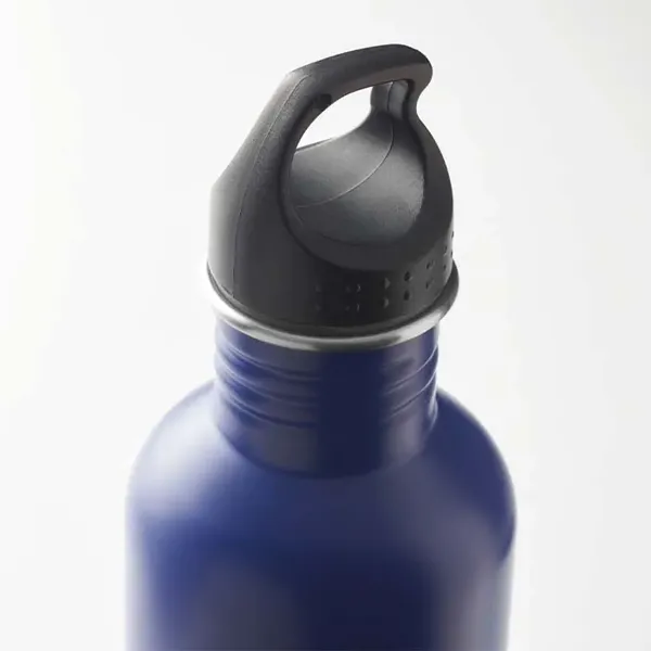 750 ml-es, egyedi Pantone színű, szimplafalú rozsdamentes acél palack.  
