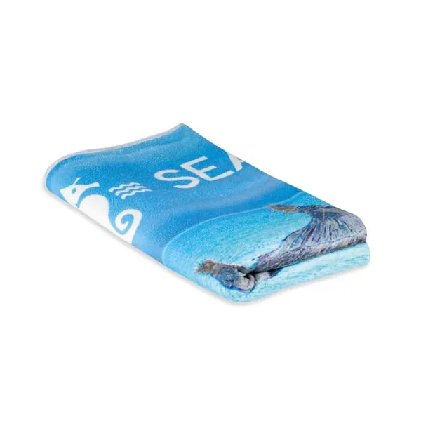 4C, 240 g/m² mikroszálas strandtörölköző.  