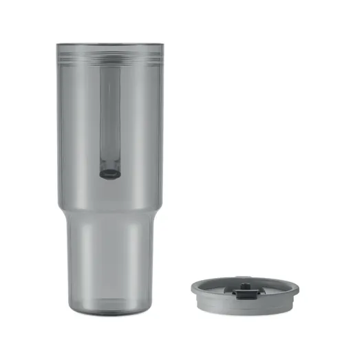 MUGORA RPET pohár 1200 ml Atlatszo szürke 