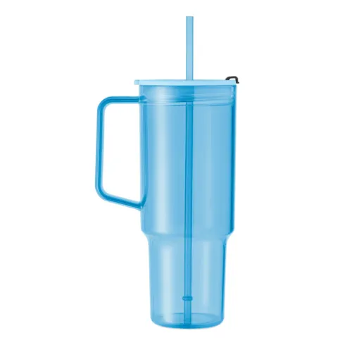 MUGORA RPET pohár 1200 ml Atlatszo vilagoskek 