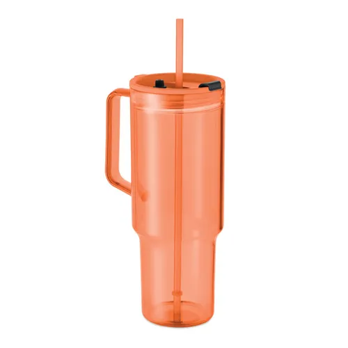 MUGORA RPET pohár 1200 ml narancs vilagos 