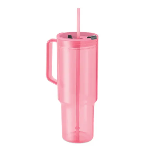 MUGORA RPET pohár 1200 ml Rózsaszín 