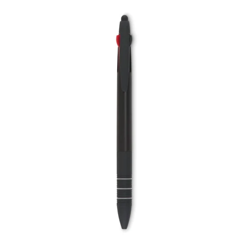 MULTIPEN 3 színű toll érintőheggyel Fekete 