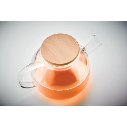 MUNNAR Hőálló üveg teás kancsó 850ml Áttetsző 