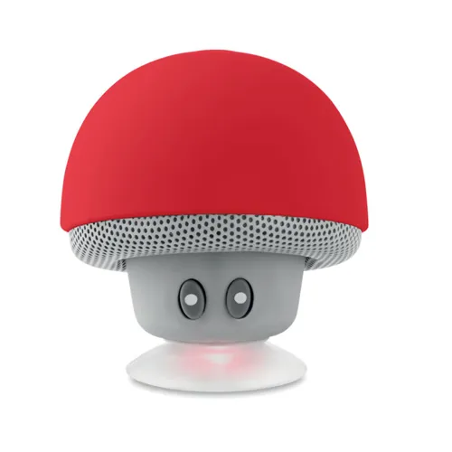 MUSHROOM 3W tapadókorongos vn hangszóró Piros 