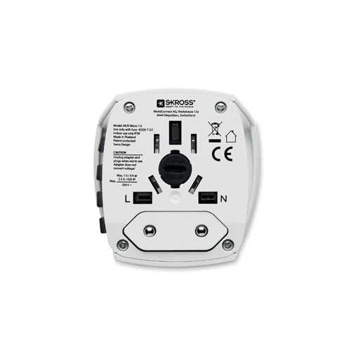 MUV MICRO MUV micro 2 pólusú adapter Fehér 