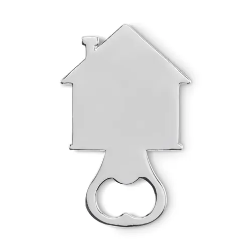 MYHOUSE Ház alakú üvegnyitó Matt Ezüst 