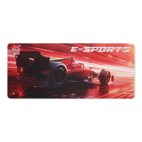 Nagyméretű, szublimációs gamer asztali alátét, 70×30 cm, 3 mm vastag.  