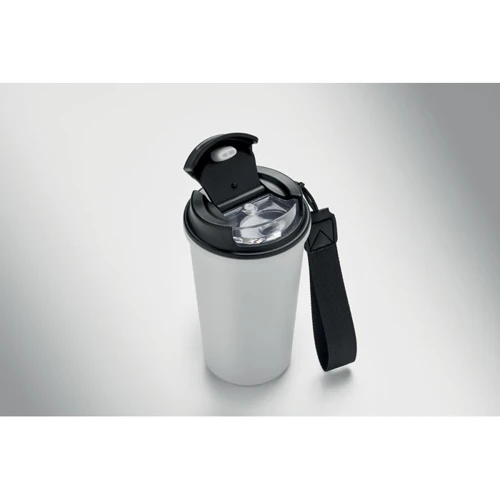 NAKANO Újrahaszn. acél pohár 400ml Fehér 