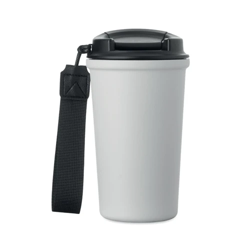 NAKANO Újrahaszn. acél pohár 400ml Fehér 