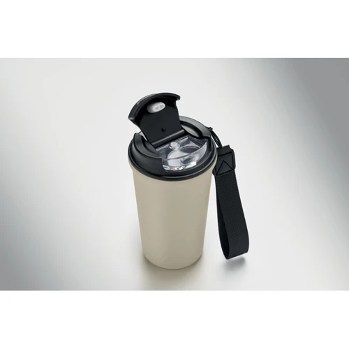 NAKANO Újrahaszn. acél pohár 400ml Bézs 