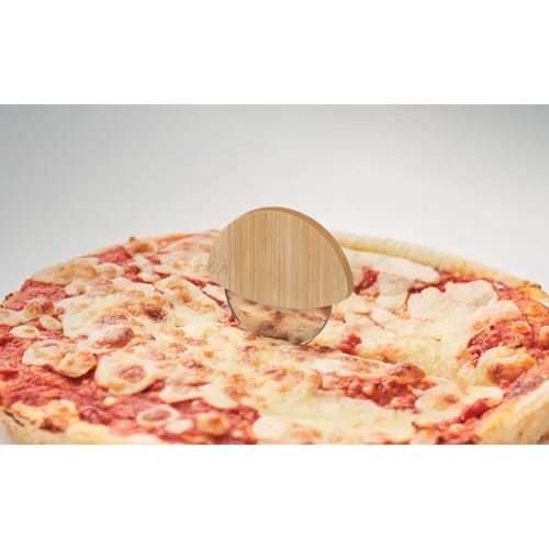 NAPOL Kerek bambusz pizzavágó Fa 