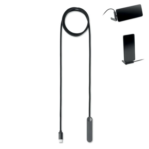 NIFTY 60W USB-C kábel/telefonállvány Fekete 