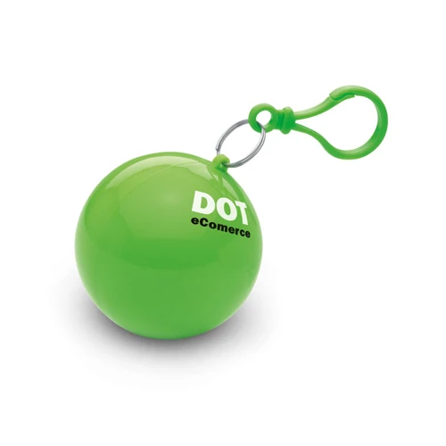 NIMBUS Esőponcsó gömb tokban Lime 