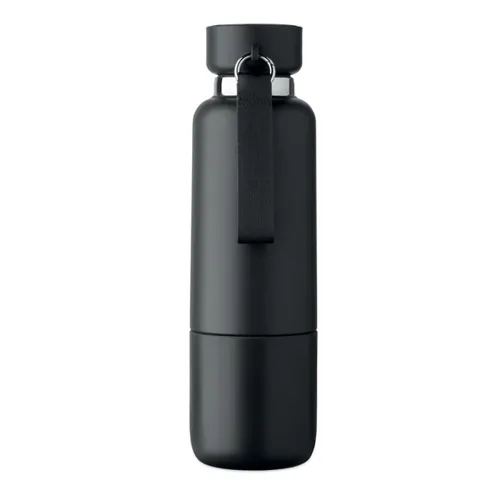 NOEKA Duplafalú palack 500 ml Fekete 